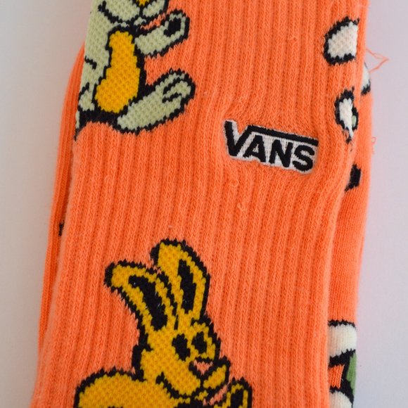 Vans Other - VANS CREW SOCKS BUNNY,  CANTALOUPE PALE ORANGE, ATHLETIC NEW L